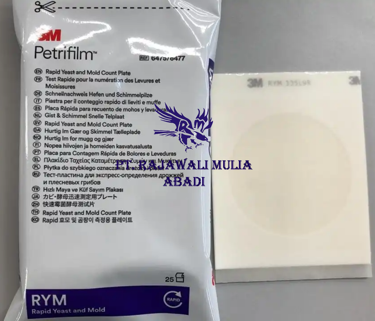 3M Petrifilm Rapid Yeast and Mold Count Plates