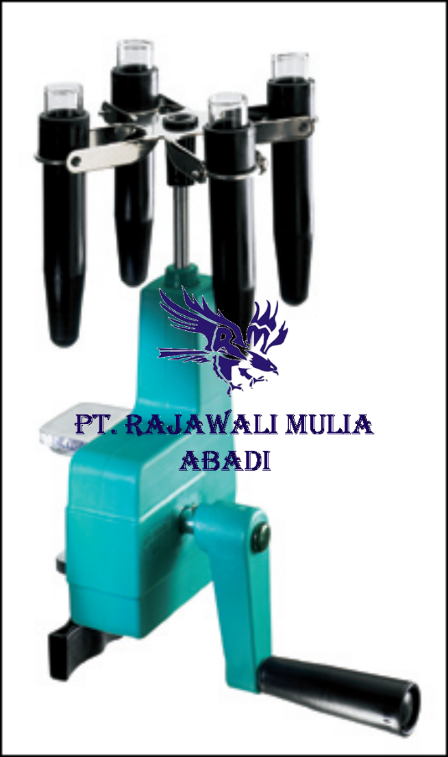 Handheld Manual Centrifuge with rotor 1014 Hettich
